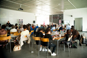 The audience at the Dorothy Kuya Archive Project